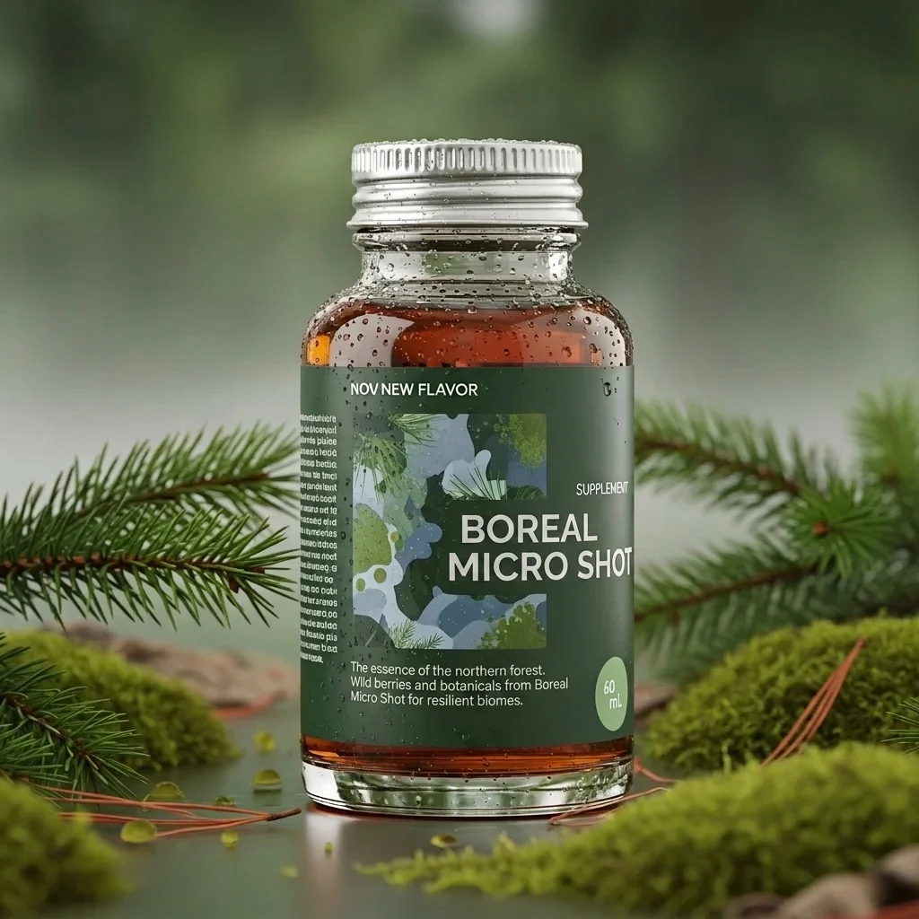 Boreal Micro Shot in a northern forest setting