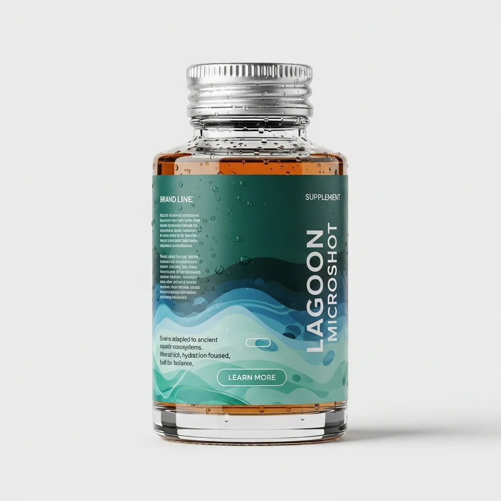 Lagoon Micro Shot bottle
